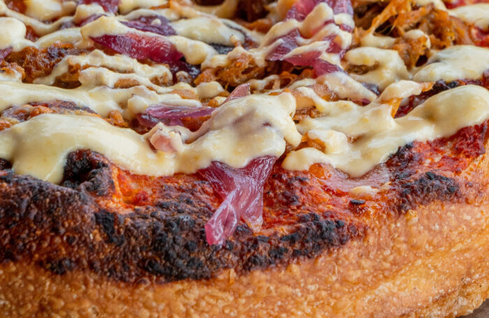 Pizza al Tegamino con Pulled Pork